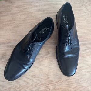 Bostonian Commonwealth Men’s Oxford Dress Shoes Leather Black 11.5 Comfort Soles